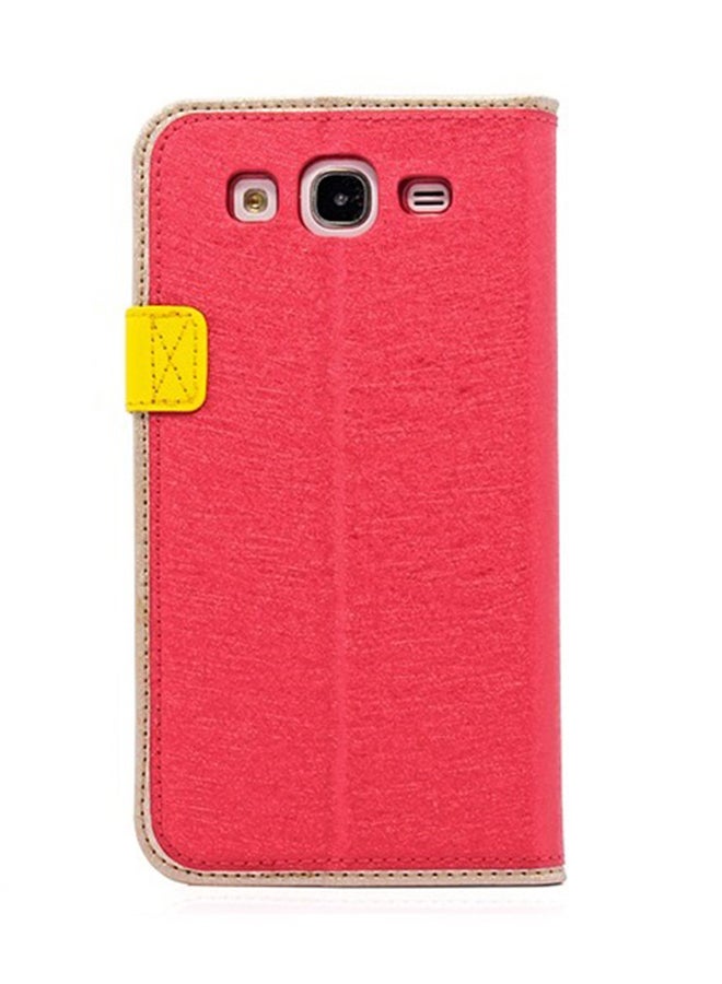 Generic - Wallet Case Cover With Stand For Samsung Galaxy Mega 5.8 I9150/ I9152 Red - Image 1