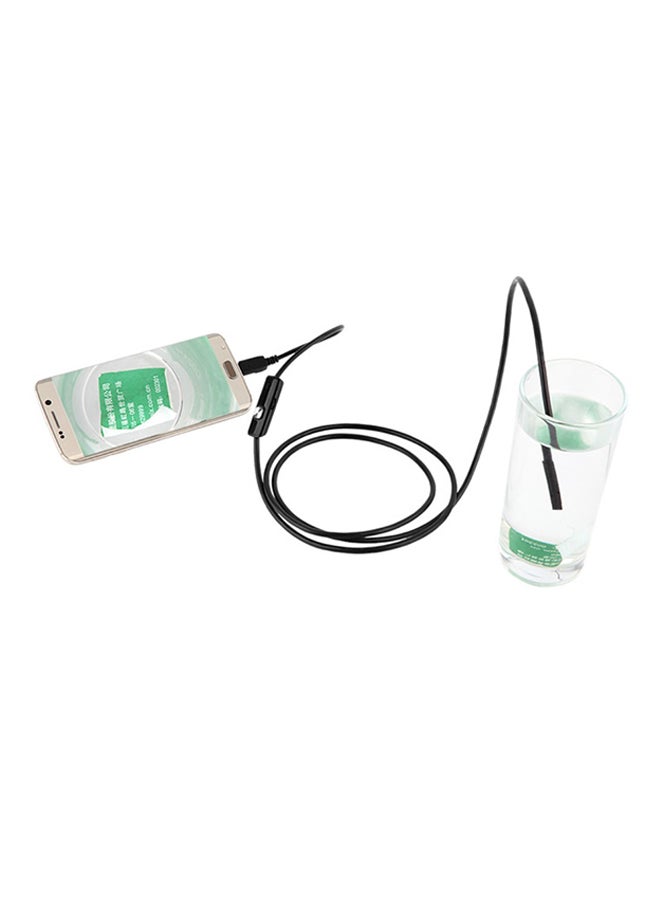 Waterproof Micro USB Endoscope Inspection Camera With Built in LED Light Black  - Image 4