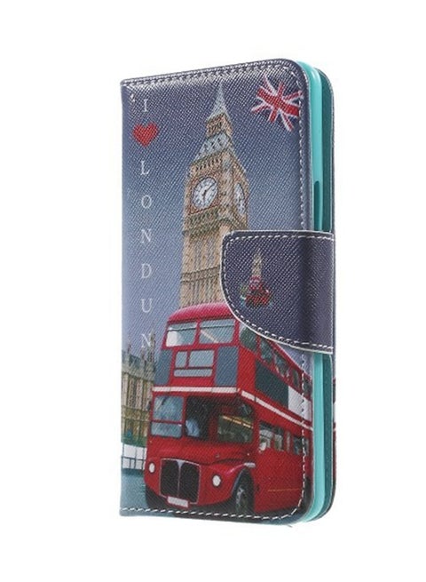 Protective Wallet Thermoplastic Polyurethane Case Cover For OnePlus X London Elements Big Ben Flag Bus