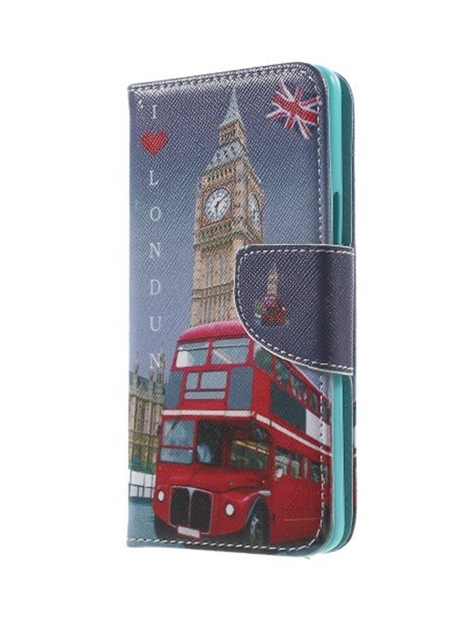 Generic - Protective Wallet Thermoplastic Polyurethane Case Cover For OnePlus X London Elements Big Ben Flag Bus - Image 1