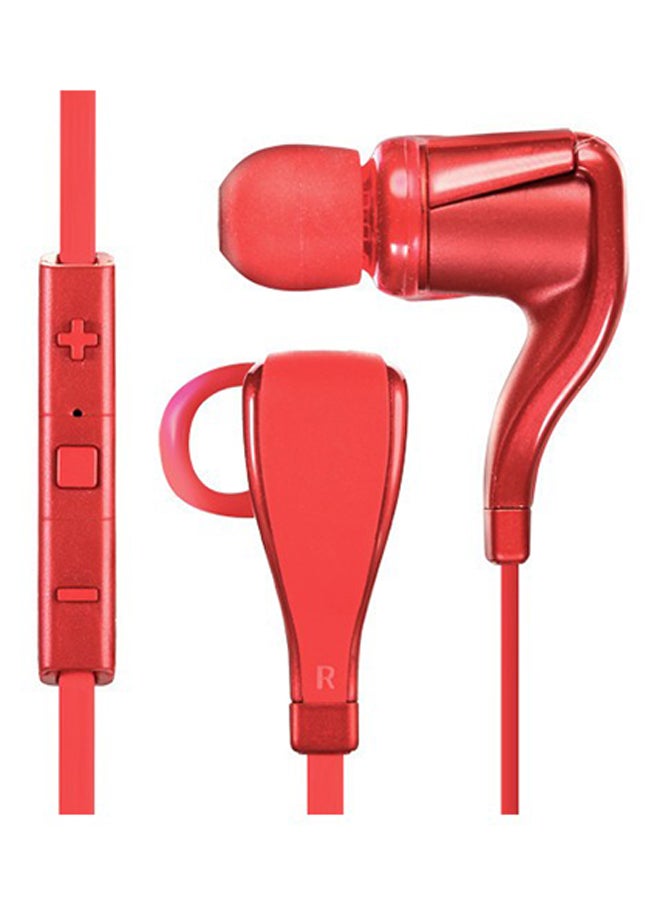 BackBeat Go 2 Plus Bluetooth Stereo Earphones Red