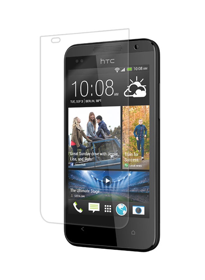 لاصقة حماية الشاشة عالية الوضوح لهاتف إتش تي سي ديزاير 300 شفاف