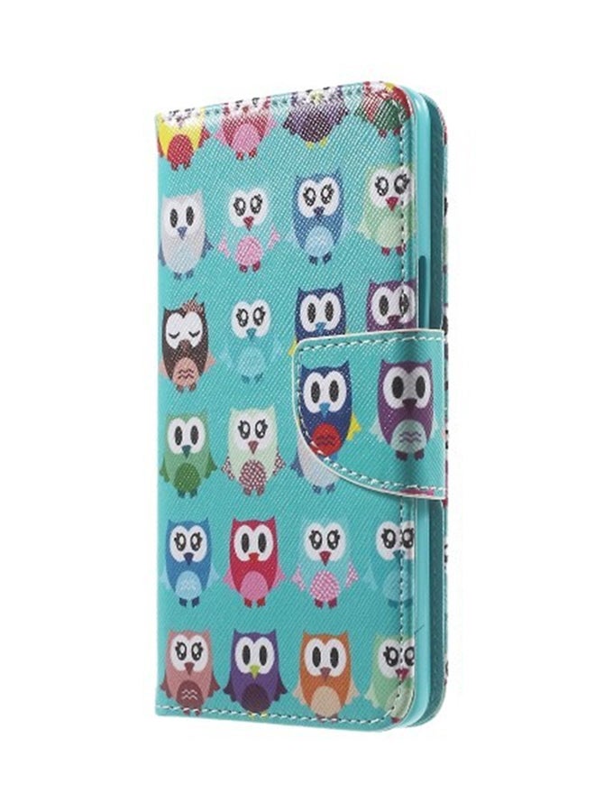 Protective Wallet Thermoplastic Polyurethane Case Cover For OnePlus X Adorable Owls
