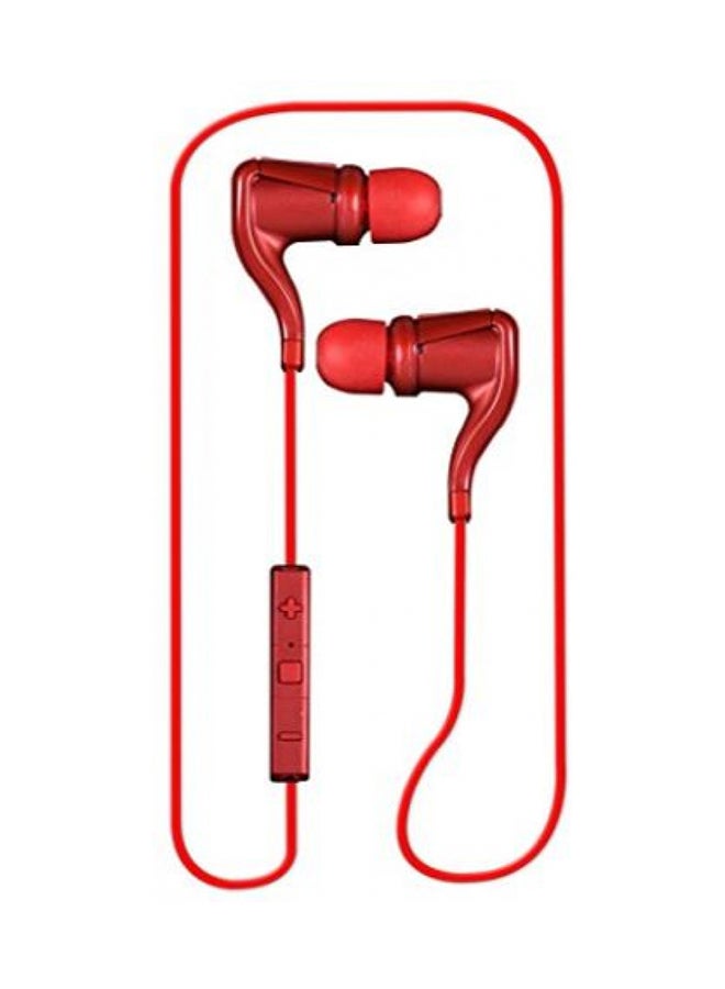 BackBeat Go 2 Plus Bluetooth Stereo Earphones Red