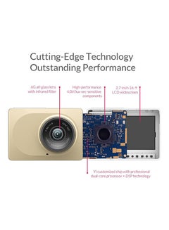 Yi Smart Dash International Version 1080p DVR Night Vision HD Car Camera  - Image 5