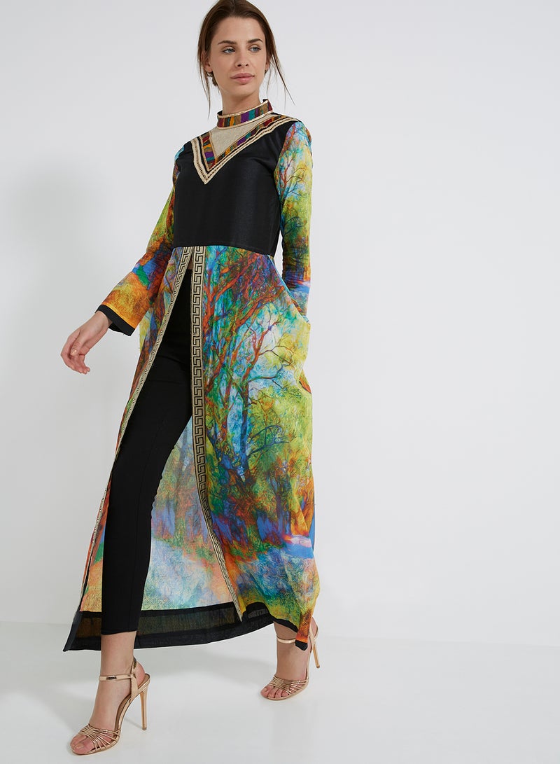 Printed Funky Tunic Multicolour - v1516861187/N12110714A_M1