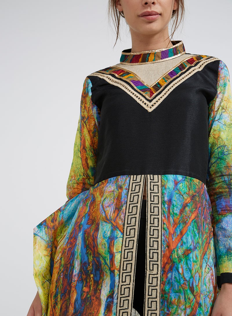 Printed Funky Tunic Multicolour - v1516861188/N12110714A_M3