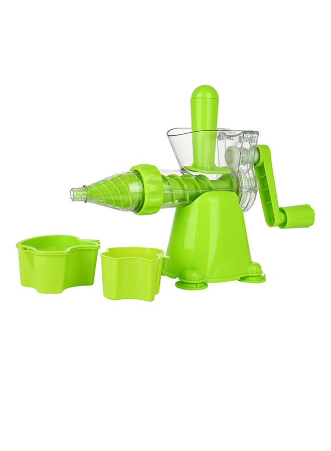YupFun Multifunction Portable Manual Juicer Green 880grams - Image 1