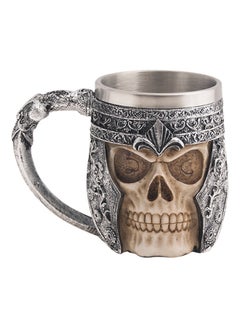 YupFun Creative 3D Skull Mug Silver 400grams  - Image 1