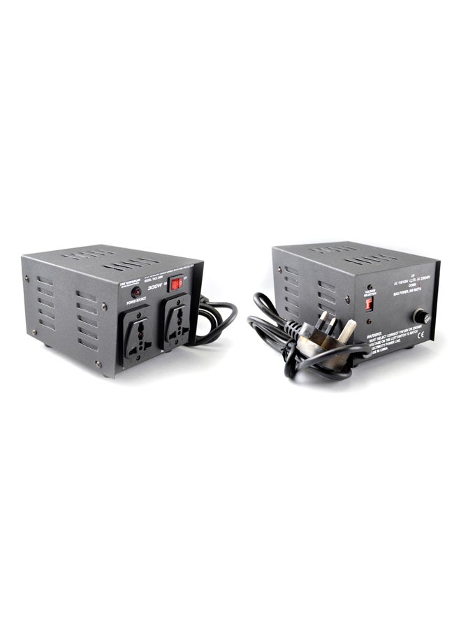 Terminator AC To AC Dual Voltage Converter Black  - Image 1