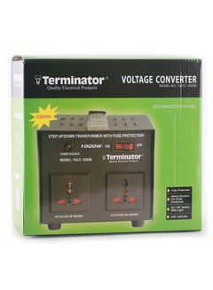 Terminator AC To AC Dual Voltage Converter Black  - Image 2