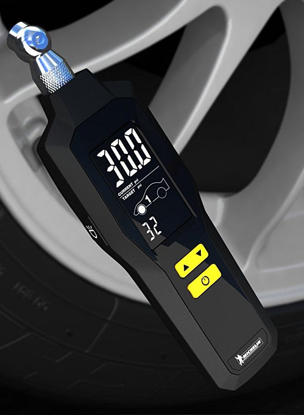 Michelin - Digital Tire Pressure Gauge With Bleed Value - Image 1