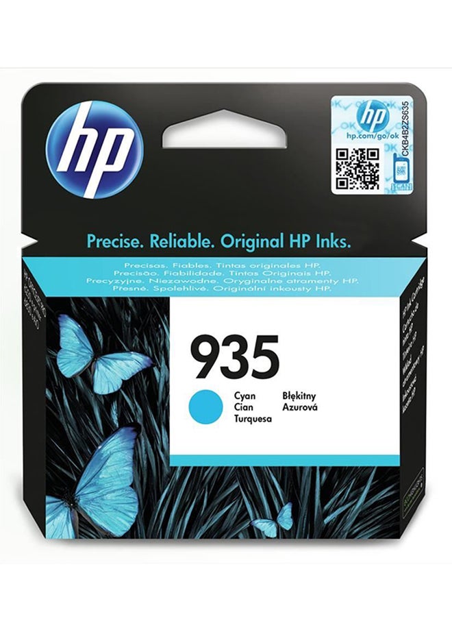 HP 935 High Yield Ink Cartridge Cyan - Image 2