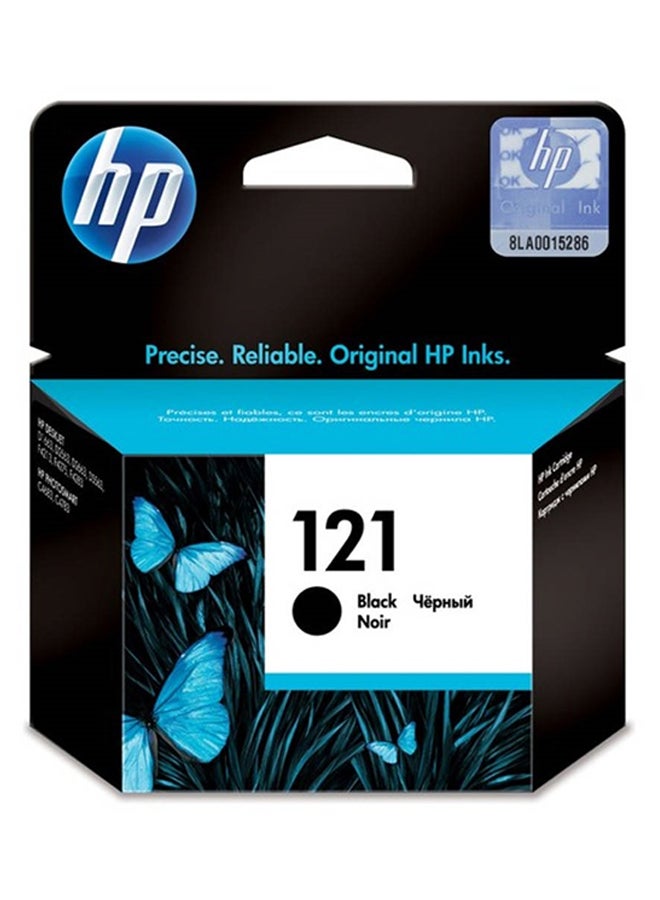 HP - 121 Ink Cartridge Black - Image 1