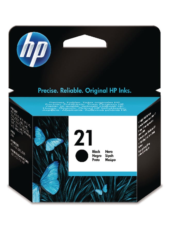 HP 21 InkJet Print Cartridge Black - Image 2