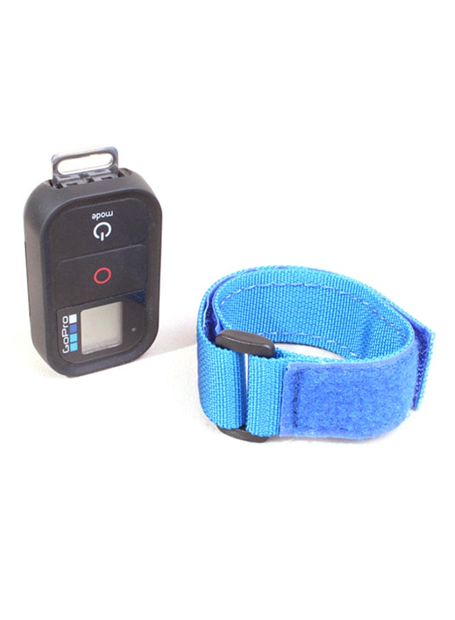 Generic - Wifi Remote Wrist Strap Hand Band Velcro Belt Accessory For Gopro Hero 3 3+ Blue - Image 1