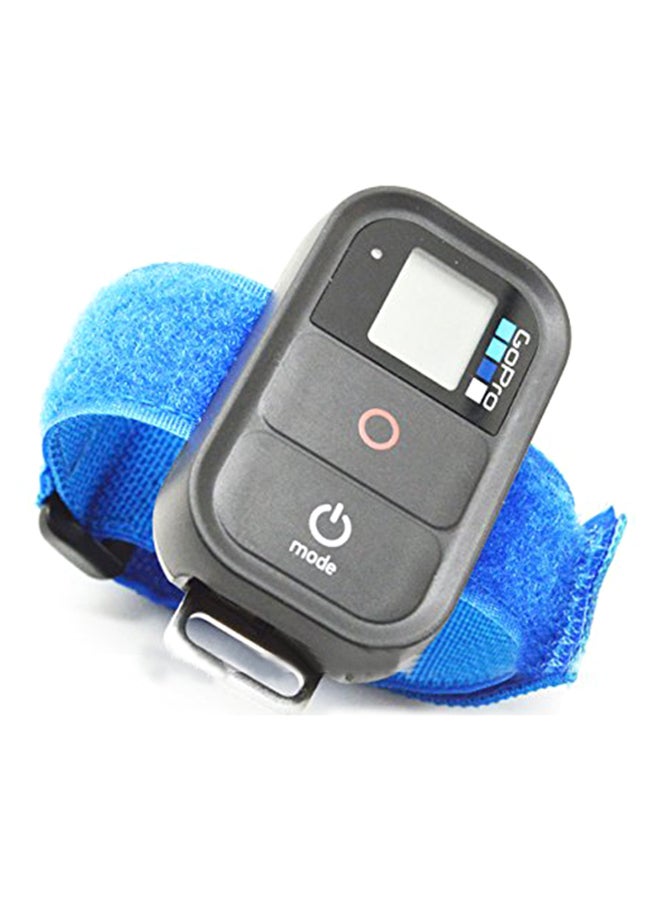 Generic - Wifi Remote Wrist Strap Hand Band Velcro Belt Accessory For Gopro Hero 3 3+ Blue - Image 1