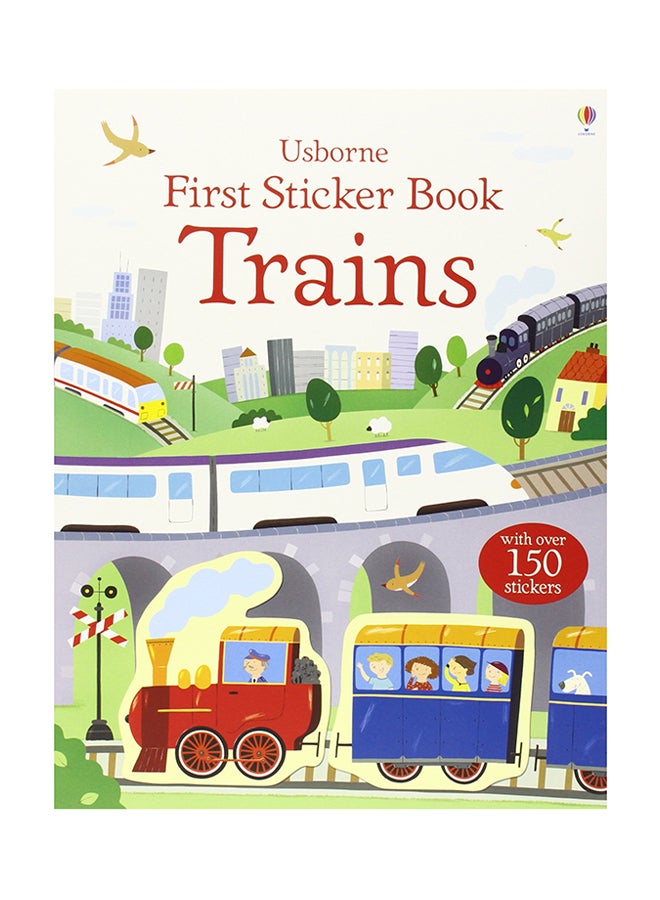 القطارات (كتاب الملصقات الأول)