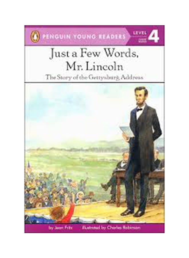 Just A Few Words Mr. Lincoln printed_book_paperback english