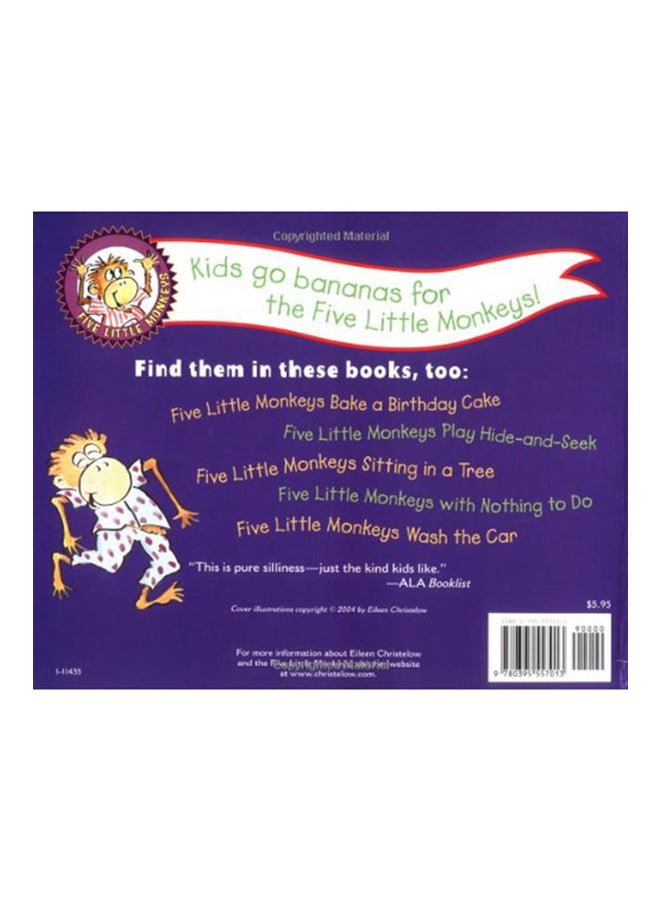 Five Little Monkeys Jumping On The Bed Paperback English by Eileen Christelow - 15th March 1989 - Image 2