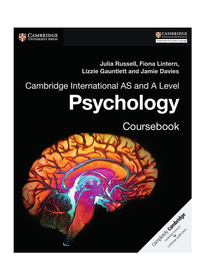 Cambridge International AS and A Level Psychology Coursebook - Paperback English by Julia Russell - 31st July 2016 