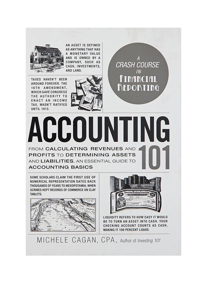 Accounting 101 Hardcover English by Michele Cagan - 1st May 2017  - Image 1