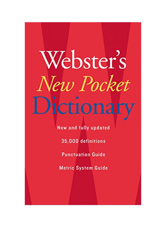 null - Webster's New Pocket Dictionary printed_book_paperback english - 1st July 2008 - Image 1