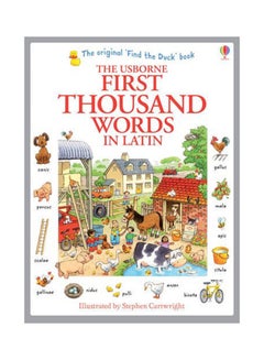 The Usborne First Thousand Words in Latin Paperback English by Heather Amery - 1st July 2014 