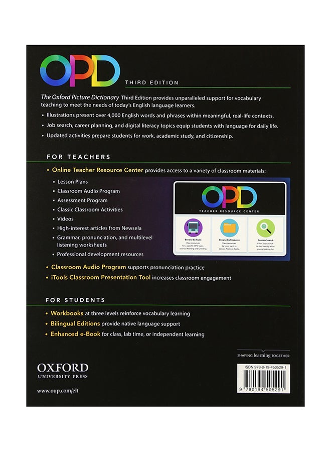 Oxford Picture Dictionary Paperback English by Jayme Adelson-Goldstein - 25th August 2016  - Image 2