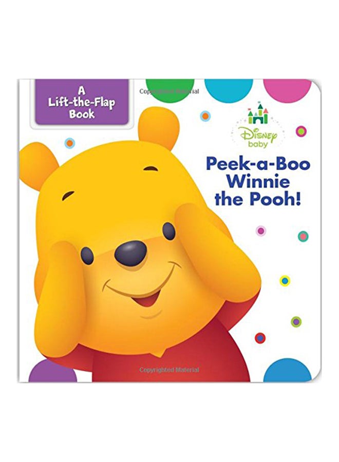 Disney Baby Peek-A-Boo Winnie The Pooh Board Book English by Disney Book Group - 18th October 2016 