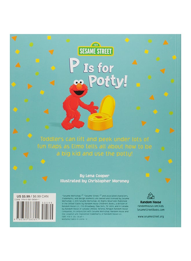 P Is For Potty: Sesame Street Board Book English by Christopher Moroney - 22nd July 2014 - Image 2