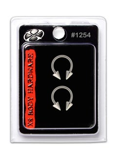 X8 BODY HARDWARE 316L Stainless Steel Circular Spike Body Jewellery 