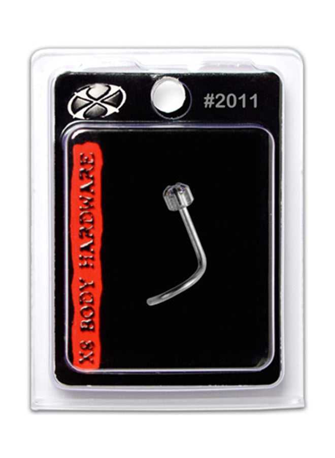 إكس 8 بودي هاردوير حلق أنفي على شكل نجمة مصنوع من مادة إستانلس إستيل طراز 316L