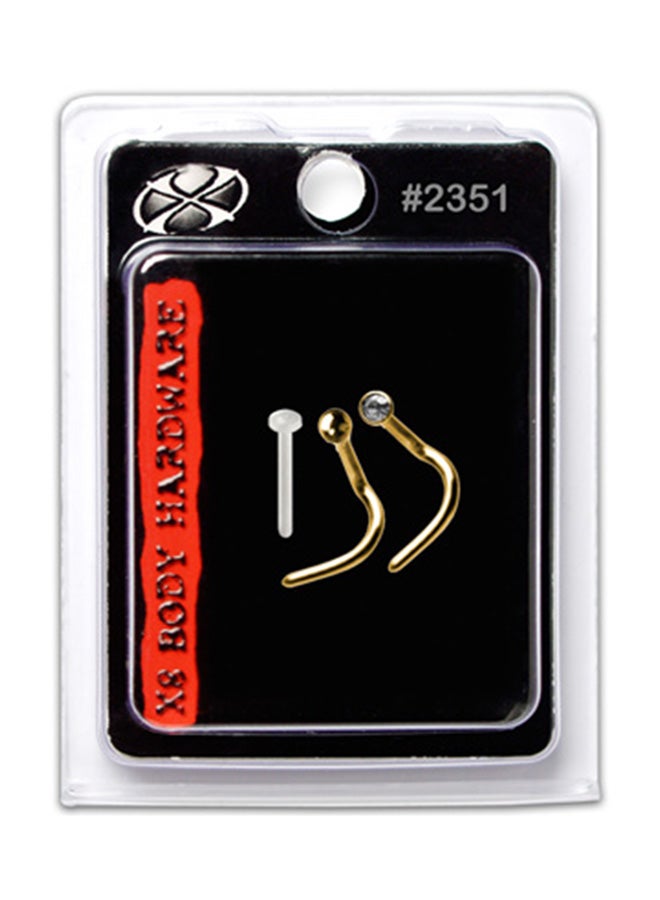 إكس 8 بودي هاردوير حلق أنفي مصنوع من مادة إستانلس إستيل