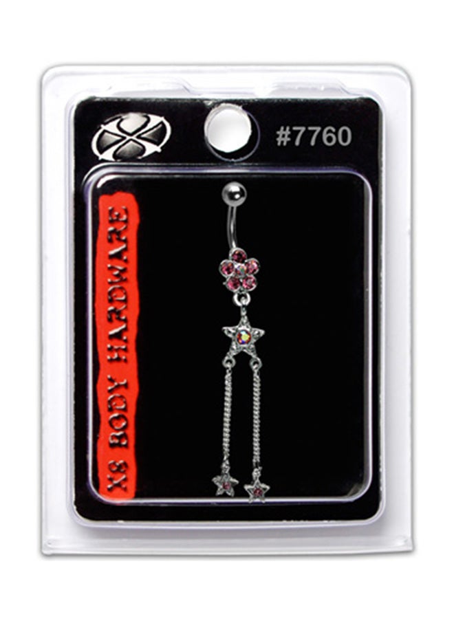 إكس 8 بودي هاردوير خاتم نافل على شكل نجمة مصنوع من مادة إستانلس إستيل طراز 316L