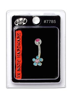 X8 BODY HARDWARE 316L Stainless Steel Dangle Navel Ring 