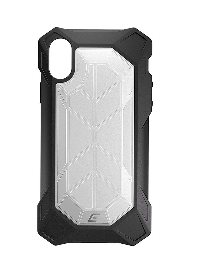 Element Case - REV Drop Tested Case Cover For Apple iPhone XS/X Clear/Black Clear/Black - Image 1