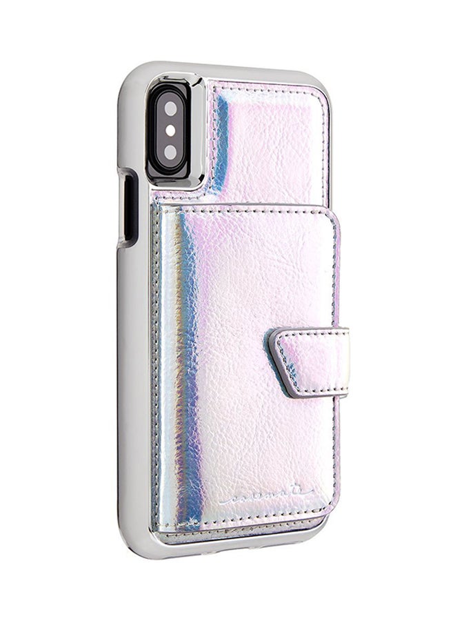 CASE-MATE Mirror Case Cover For Apple iPhone XS/X Iridiscent - Image 2