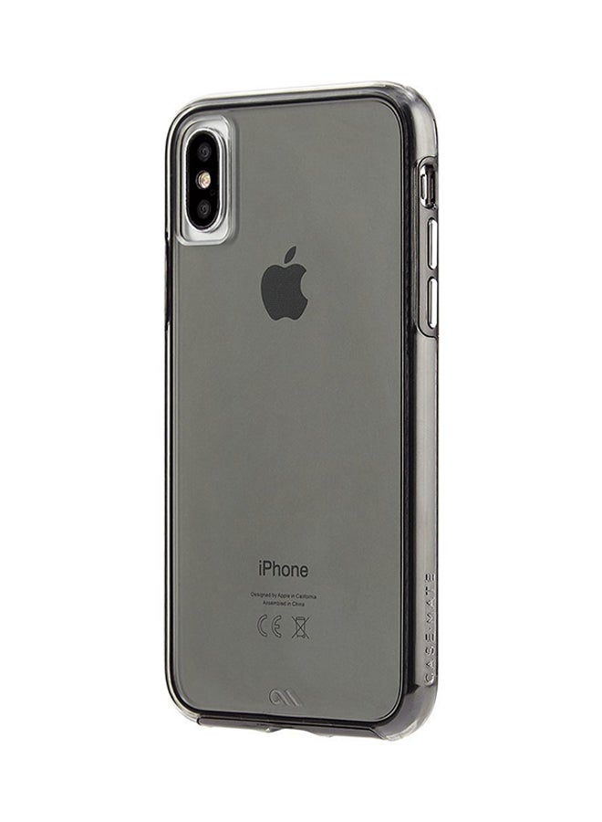 كايس مايت غطاء حماية من السلسلة تاف بلون دخاني لهاتف أبل آيفون X رمادي - Image 3