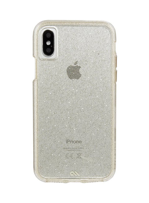 Naked Tough Case Cover For Apple iPhone XS/X Sheer Glam Sheer Glam