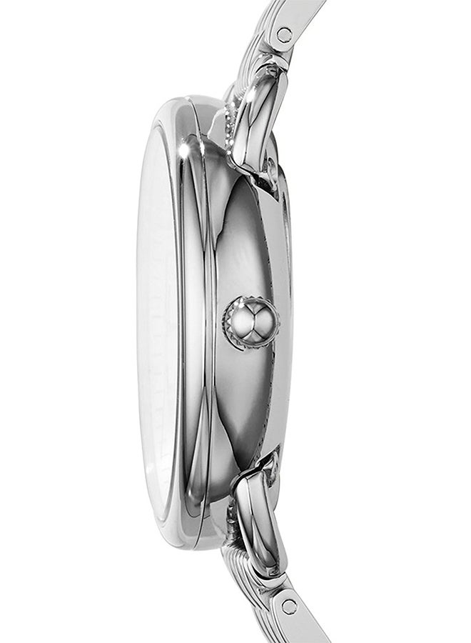 FOSSIL Women's Tailor Stainless Steel Strap Watch ES3712 - 35 mm - Silver  - Image 3