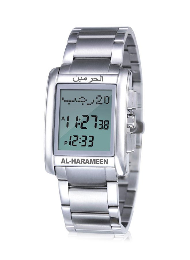 AL-HARAMEEN - Women's Stainless Steel Digital Quartz Watch HA-6208 - Image 1