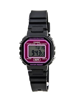 CASIO Girls' Resin Digital Quartz Watch LA-20WH-4ADF - 30 mm - Black  - Image 1