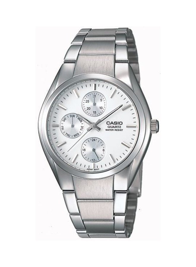 CASIO Men's Mineral Crystal Analog Quartz Watch MTP1191A-7A - Image 1