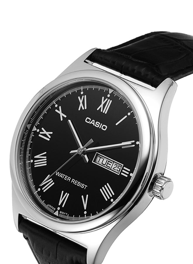 CASIO Men's Standard Leather Watch MTPV006L - Image 2