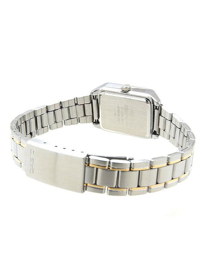 كاسيو ساعة كوارتز قياسية بعقارب/رقمية من الستانلس ستيل LTPV007SG للنساء - Image 2