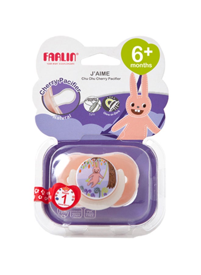 FARLIN Chu Chu Cherry Pacifier,6+ Months