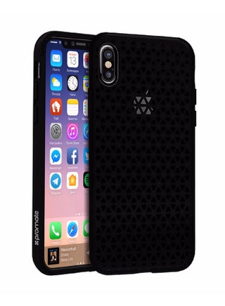 iPhone X Case, Stylish Shockproof Dual Layer Protective Case with Anti-Slip Grip, Drop Protection and Scratch Resistance Case Cover for 5.8 Inch Apple iPhone X Black - v1517151911/N13167543A_1