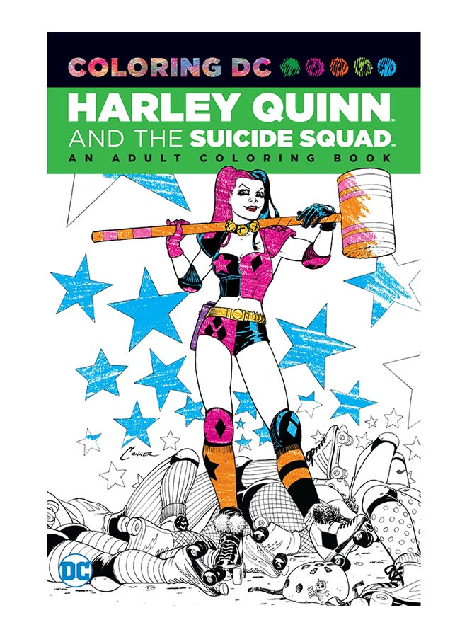 Harley Quinn And The Suicide Squad: An Adult Coloring Book Paperback English by Various - 42621 