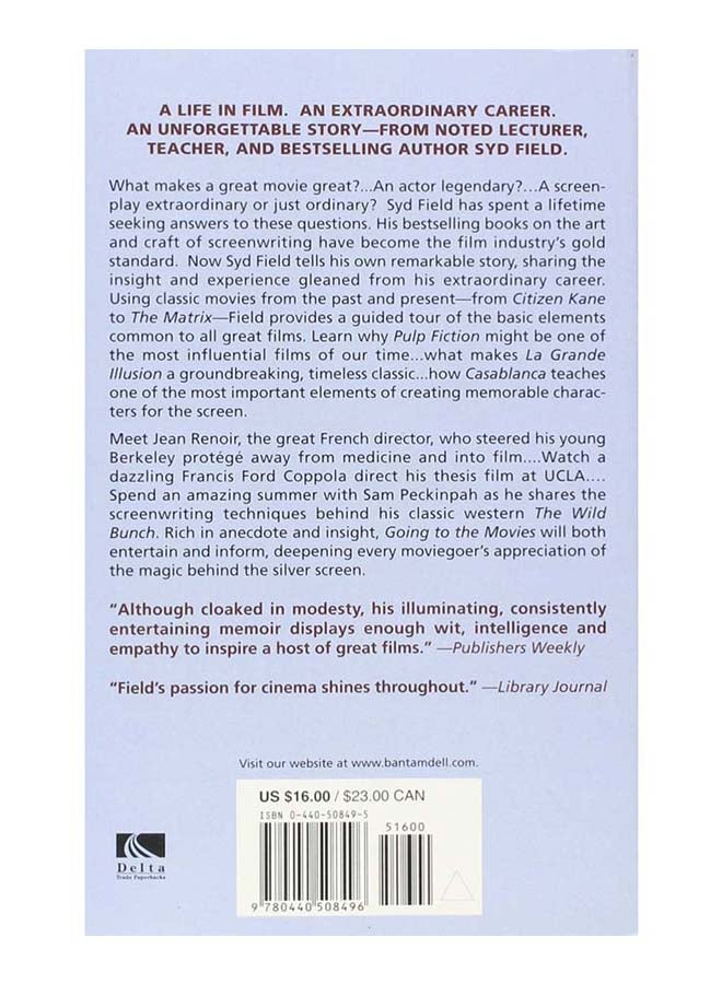 Going To The Movies: A Personal Journey Through Four Decades Of Modern Film printed_book_paperback english - 9/10/2001  - Image 2